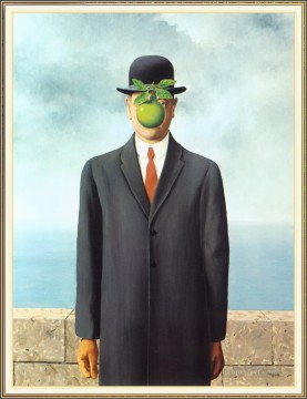  1964 pintura - hijo del hombre 1964 Surrealismo